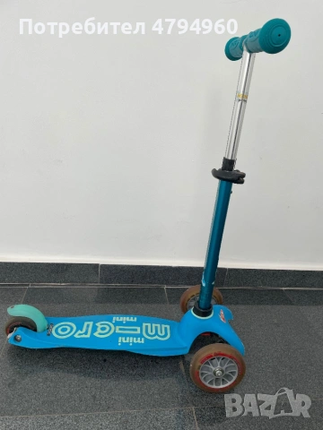 Детска тротинетка Micro-Mini Classic, синя