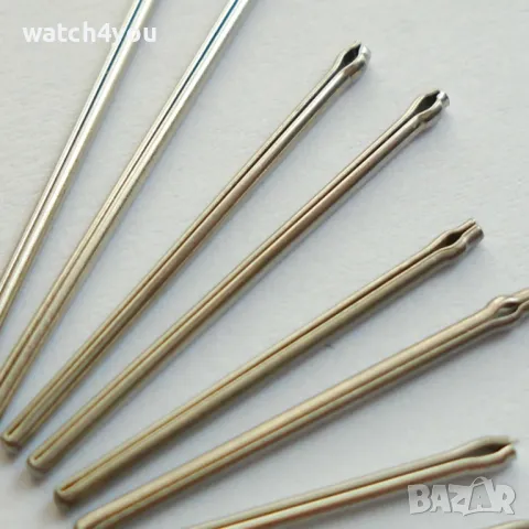 НОВИ СТОМАНЕНИ ПАТЕНТИ ЗА ЧАСОВНИЦИ. ПИНОВЕ.ПИН.ПАТЕНТ ЗА ЧАСОВНИК ОСИ ЩИФТ ШПЛЕНТ КОЛЧЕ ЗА ЧАСОВНИК, снимка 5 - Други - 31630682