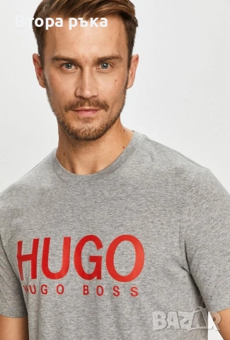 Hugo boss тениска мъжка оригинален , снимка 4 - Спортни дрехи, екипи - 54252476