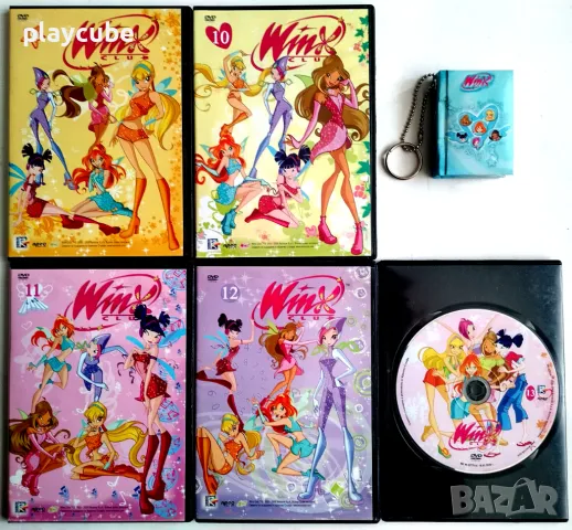 Клуб Уинкс - Winx Club от 01 до 13 на DVD - Всичките 13 диска, снимка 2 - Анимации - 49499915