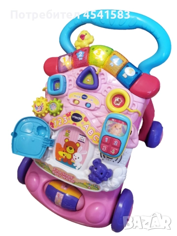 Занимателна проходилка Vtech sit-to-stand, снимка 2 - Проходилки - 52989452