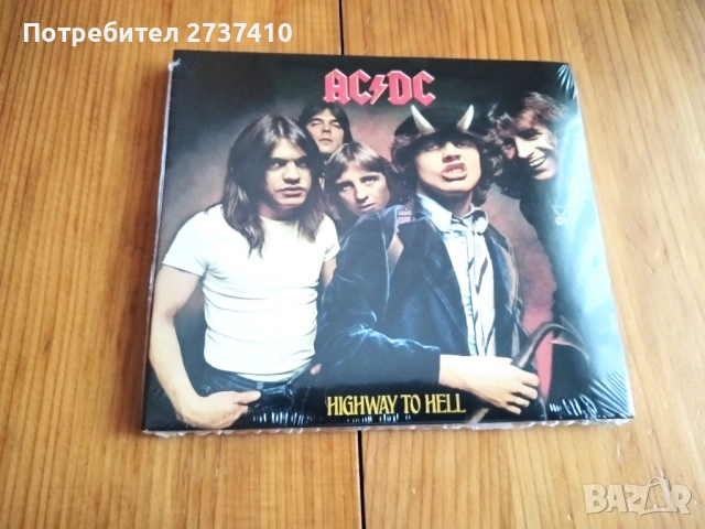 AC/DC - HIGHWAY TO HELL 8евро оригинален диск