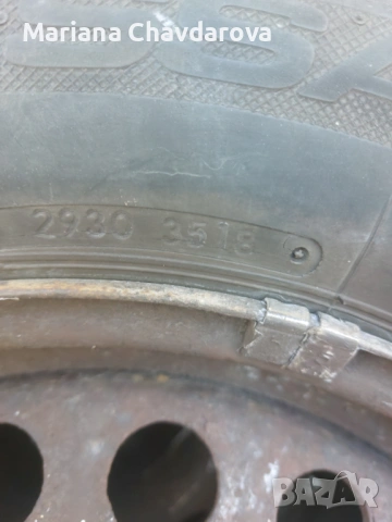 Джанти с гуми 15 ки , снимка 3 - Гуми и джанти - 53862098