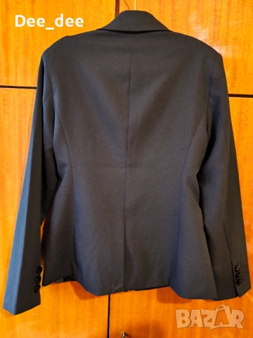 Дамско черно сако/блейзър Sinsay, р-р XXS, снимка 5 - Сака - 53483195
