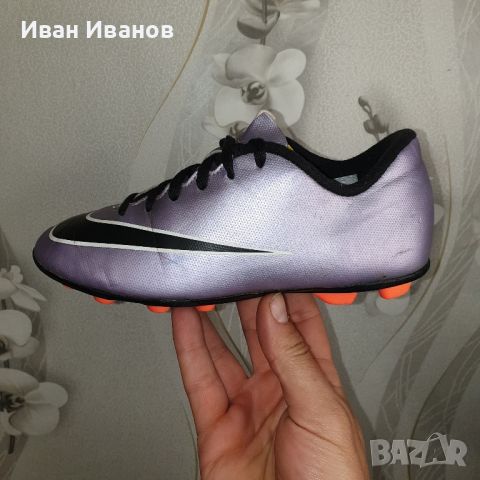 бутонки Nike Mercurial Victory V FG номер 35, снимка 3 - Футбол - 45425548