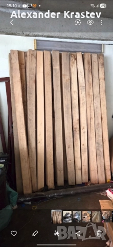 Букови греди 120х120х2200мм