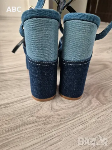 дамски дънкови сандали, снимка 4 - Сандали - 50363583