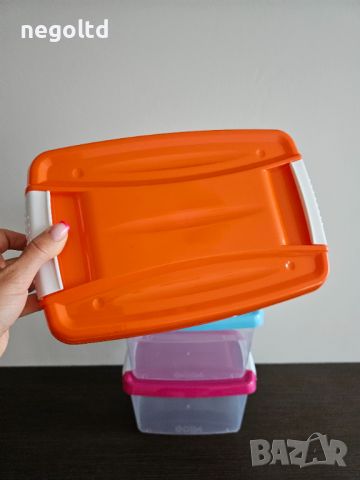 Пластмасова прозрачна кутия с капак 5 и 9 литра ❤ Кутия за лего/Кутия за играчки/Кутия за пъзели, снимка 3 - Други - 46387254