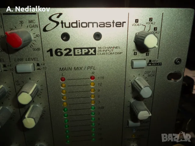 Studiomaster 162BPX audiomixer, снимка 5 - Ресийвъри, усилватели, смесителни пултове - 49895879