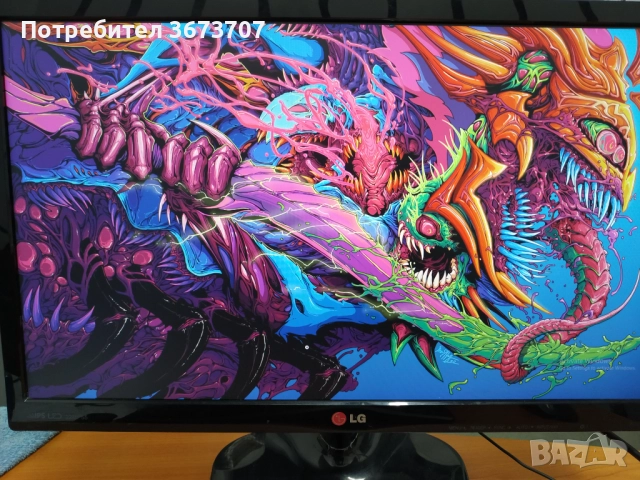 Монитор LG IPS 22MP55HQ-P Full HD 1080p, снимка 2 - Монитори - 51863049