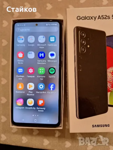 Samsung A52 128 GB,черен, снимка 2 - Samsung - 48778657