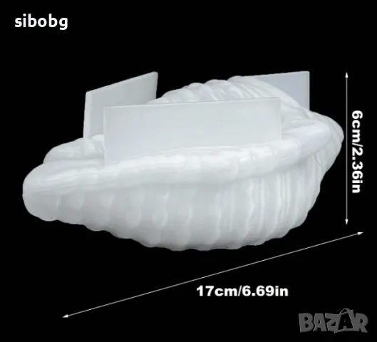 Силиконова Форма Молд Раковина, снимка 6 - Форми - 47405391