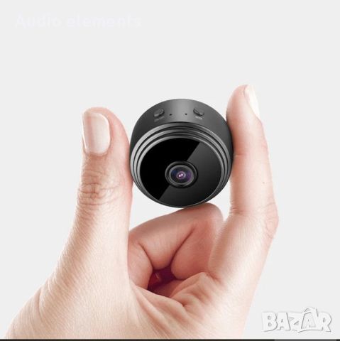 Безжична мини камера Видеонаблюдение Видеорекордер Охранителна камера.Wifi камера 1080P HD , снимка 4 - HD камери - 45631844