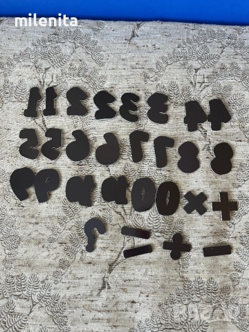 Магнитни букви, цифри, книги и изтриваеми карти, снимка 3 - Образователни игри - 51652341