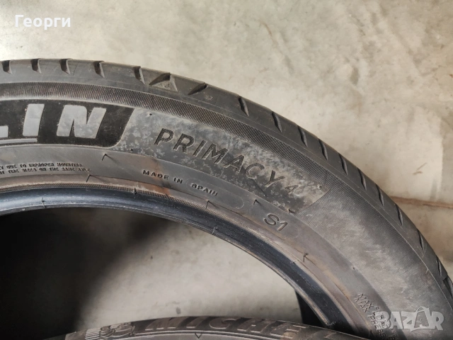 2бр.летни гуми 235/50/19 Michelin, снимка 4 - Гуми и джанти - 53931271