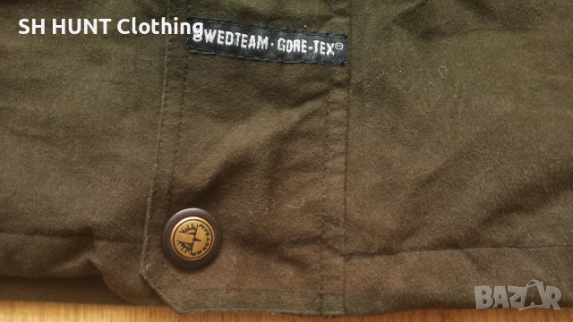 SWEDTEAM GORE-TEX Jacket размер L за лов яке водонепромокаемо - 1874, снимка 5 - Екипировка - 53101103