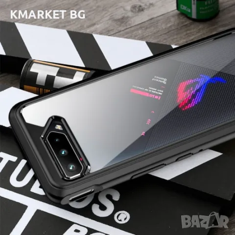 Asus ROG Phone 5 PC + TPU Калъф и Протектор, снимка 6 - Калъфи, кейсове - 49023892