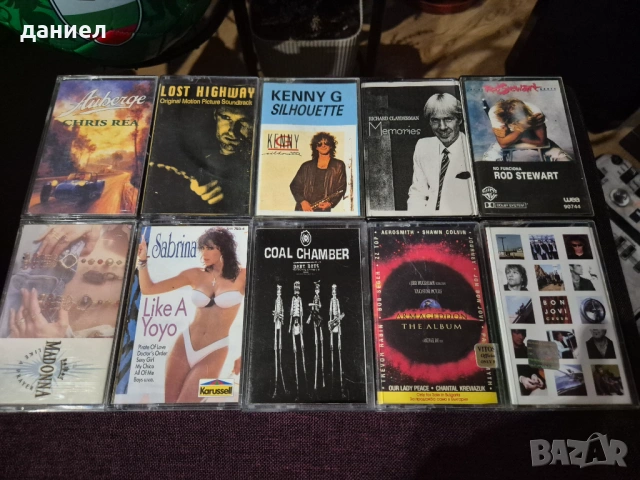 20 бр. оригинални, лицензирани и пиратски касети с хубава музика, снимка 3 - Аудио касети - 53669161