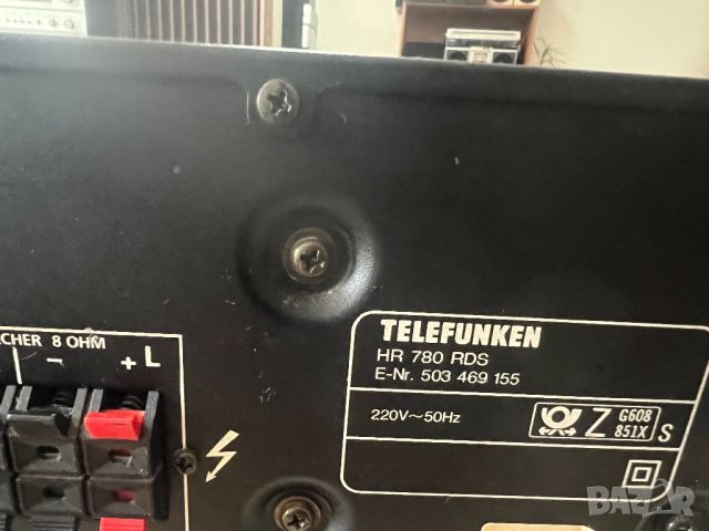 Telefunken HR-780 RDS, снимка 7 - Ресийвъри, усилватели, смесителни пултове - 45956777