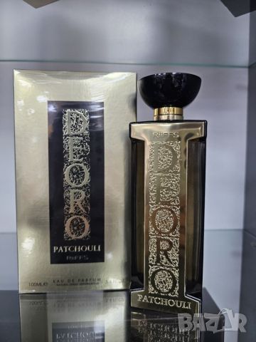 Оригинален Арабски парфюм Deoro Patchouli Riiffs Eau de Parfum 100ml, снимка 4 - Дамски парфюми - 46709757