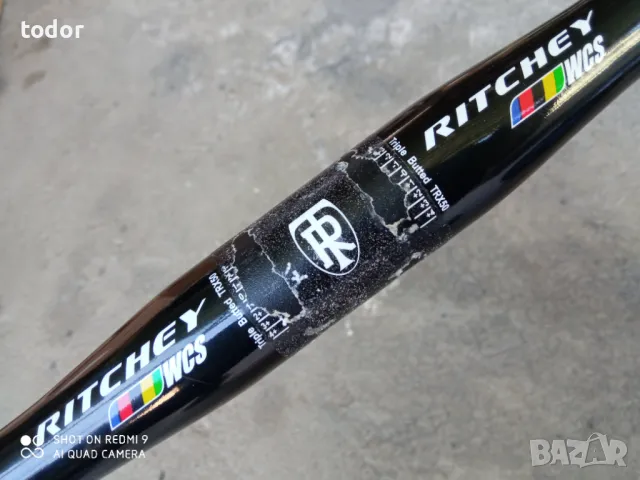 алуминиево кормило, снимка 3 - Части за велосипеди - 49670954