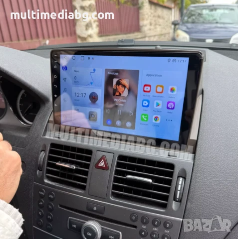 Mercedes C class W204 [2006-2011] Мултимедия Навигация Android, снимка 2 - Аксесоари и консумативи - 51101943