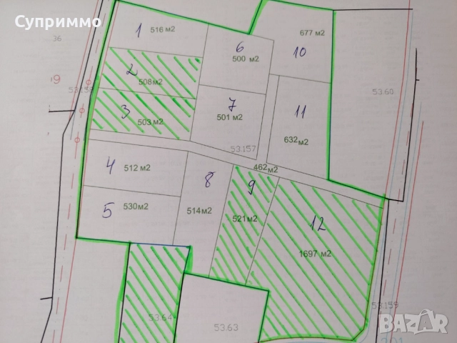 Урегулиран парцел с морска панорама на 200 метра от плаж Каваци, Созопол, снимка 4 - Парцели - 52671276