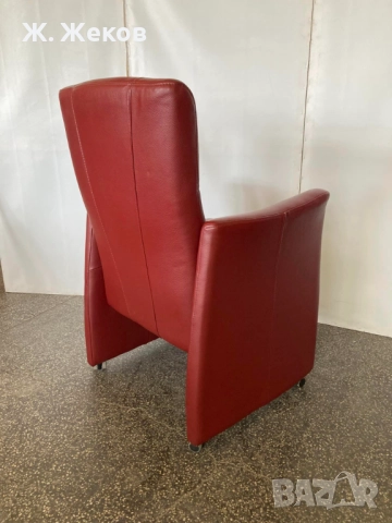 Кожено кресло, снимка 3 - Дивани и мека мебел - 52475245
