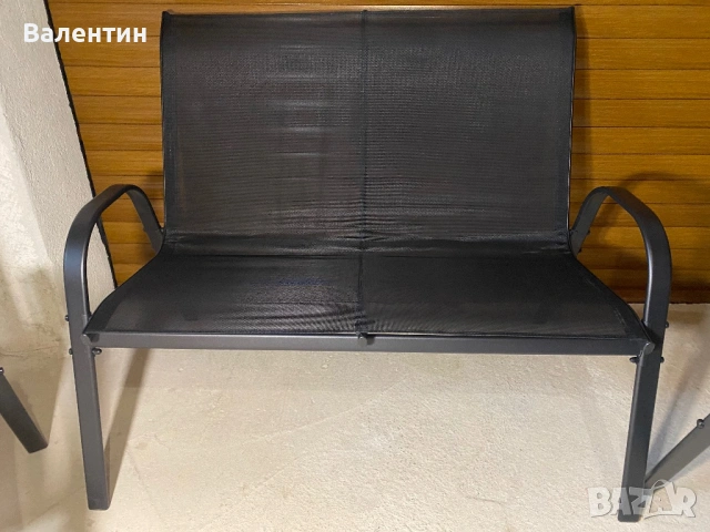 Градински комплект от 4 части, снимка 5 - Градински мебели, декорация  - 53996741