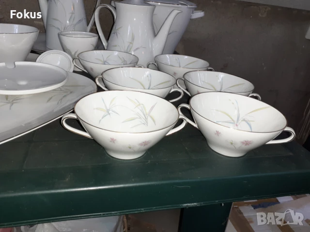 Порцелан голям сервиз Bavaria Tirschenreuth Germany 31 части, снимка 4 - Антикварни и старинни предмети - 51065791
