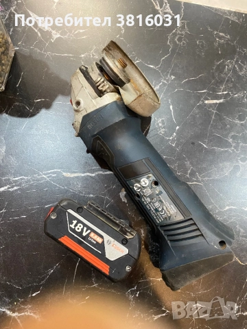 Bosch GWS 18-125VLI, снимка 2 - Ъглошлайфи - 52654605