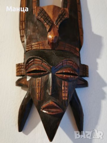 Африканска маска Сенуфо, снимка 2 - Антикварни и старинни предмети - 46318287
