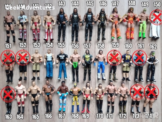 Екшън Фигурки WWE Кеч Pro-Wrestling Action Figures Dean Ambrose Hogan Cena, снимка 5 - Колекции - 46527048