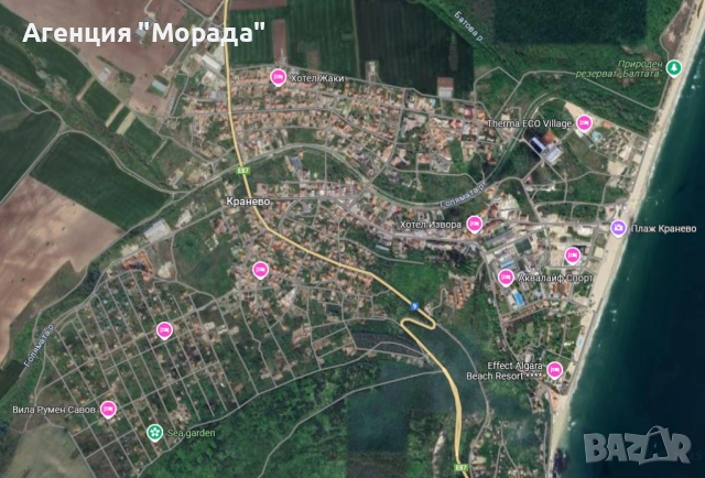 Апартамент и партерно помещение в една сграда в Кранево