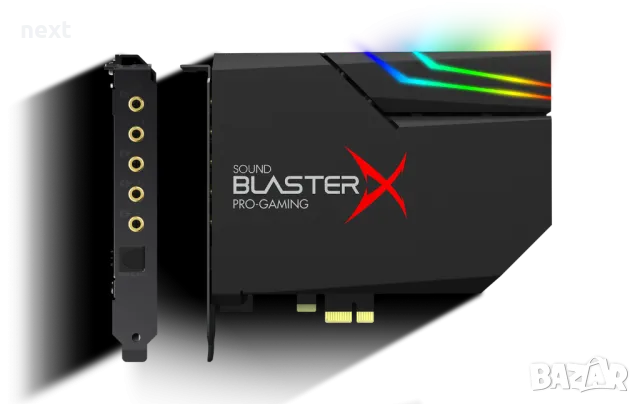 Звукова карта Creative Sound BlasterX AE-5 Plus + Гаранция, снимка 4 - Други - 49047228