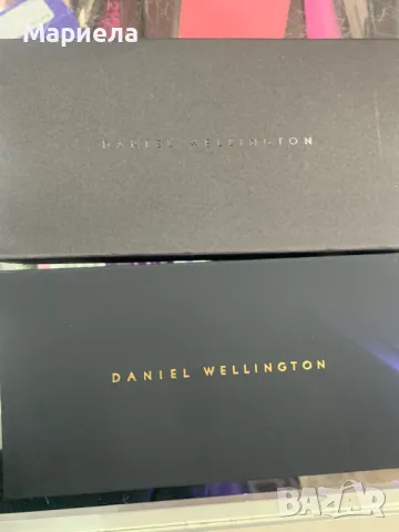 Класически часовник Daniel Wellington Sheffield, италианска черна кожена каишка, снимка 2 - Дамски - 47060886