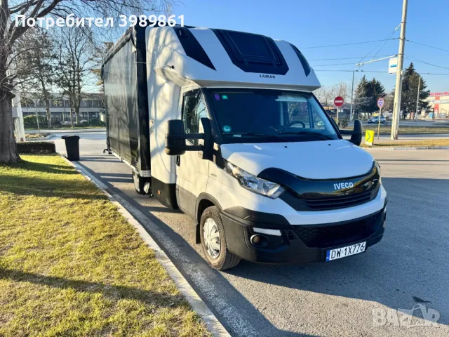 Iveco Daily 35S180 TWIN CAB!!!ЩОРА!!!ТЕМПОМАТ!!!ВЪЗДУХ!!!ТОП!!, снимка 2 - Бусове и автобуси - 49432203