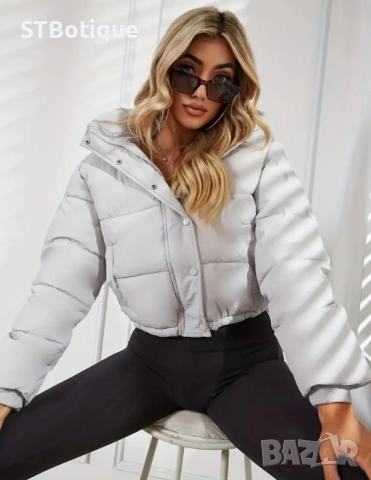 🔥 Дамско зимно яке с качулка, снимка 10 - Якета - 51935174