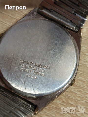 Стар Ръчен Часовник"Tissot"(LCD).1980г., снимка 5 - Антикварни и старинни предмети - 53093048