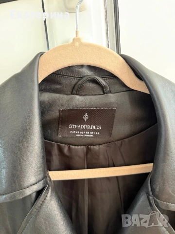 Кожено яке, снимка 3 - Якета - 53771748