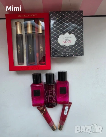 Victoria's Secret подаръчни комплекти, лосиони с блясък, спрейове, снимка 12 - Комплекти и лотове - 43314628