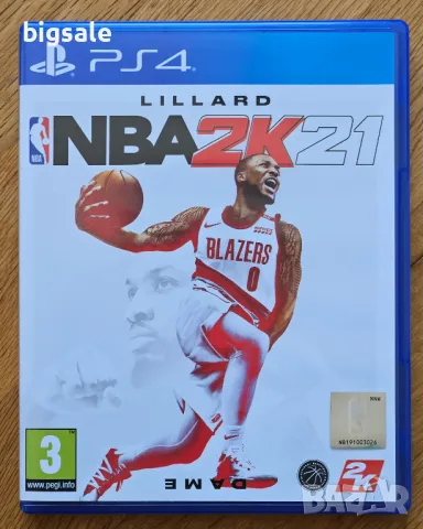 NBA 2K21 PS4 Playstation 4 НБА 21 2021 Плейстейшън PS 5 баскетбол PS5, снимка 1 - Игри за PlayStation - 47809713