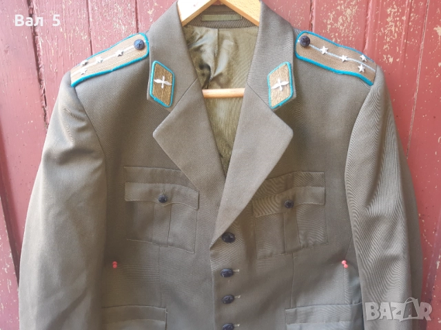 Офицерско сако , куртка , униформа ВВС - БНА , НРБ, снимка 2 - Антикварни и старинни предмети - 51533644