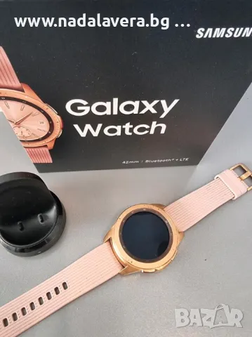 SAMSUNG GALAXY Watch Rose gold 42mm, снимка 1 - Смарт часовници - 49025989