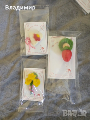 Мартеници ръчна изработка , снимка 2 - Други - 53473630