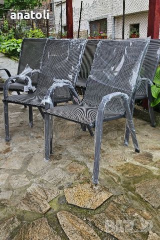 чисто нови 12 бр стифиращи стола от Германия , снимка 2 - Столове - 45399684