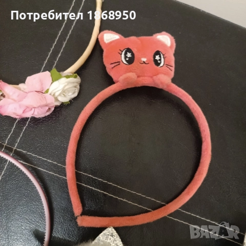 Голям лот аксесоари за коса, снимка 6 - Шноли, диадеми, ленти - 51637537