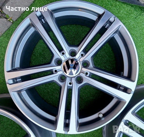 Продавам 4бр 18-ки джанти за Фолксваген Пасат, Тигуан, Шаран, Голф , снимка 5 - Гуми и джанти - 53622560