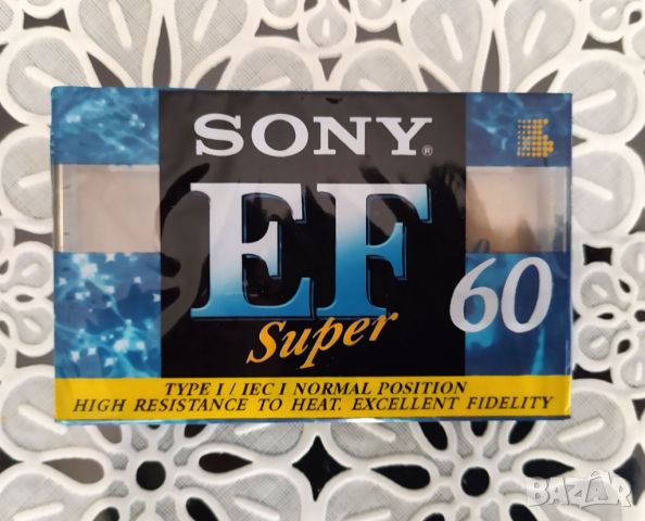 Sony Super EF60, снимка 4 - Аудио касети - 46280409