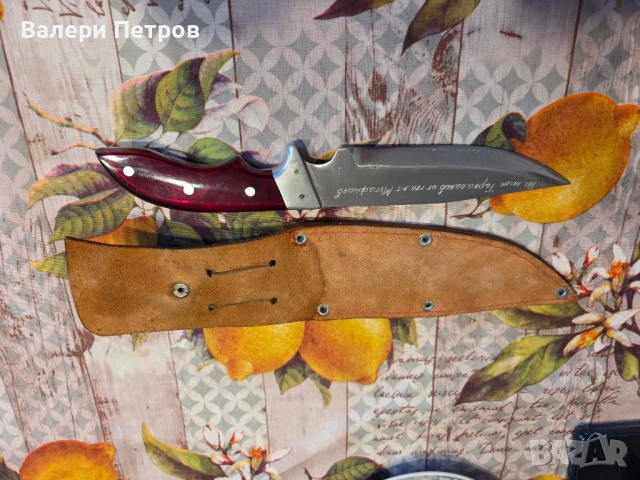 Ловен нож, снимка 3 - Ножове - 52891359